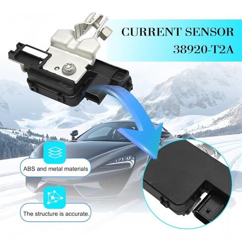 مستشعر طرفية لكابل بطارية السيارة، مستشعر بطارية السيارة يستبدل OEM#38920-T2A-A02 38920-T2A-A04 38920-T2A-A03، متوافق مع 2013-2017 Accord 2014-2020 RLX in Kuwait