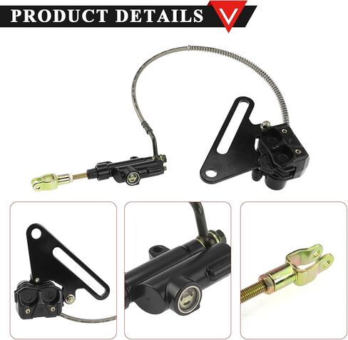 PRO BAT 15mm/0.59" Hydraulic Rear Disc Brake Caliper System with Brake Pad 150cc 200cc 250cc Pit Pro Trail Dirt Bike in Kuwait