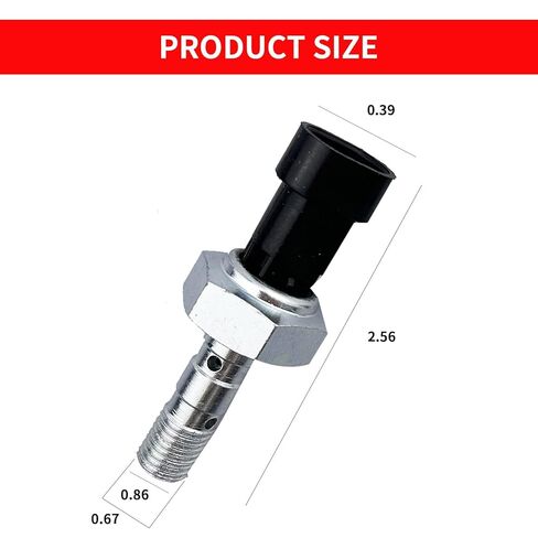 Switch Sensor with Brake Line Seal Kit Fit for Polaris Ranger RZR 2016-2021 XP 1000 2019-2024 Replace 4014262 4081117 79107 in Saudi Arabia