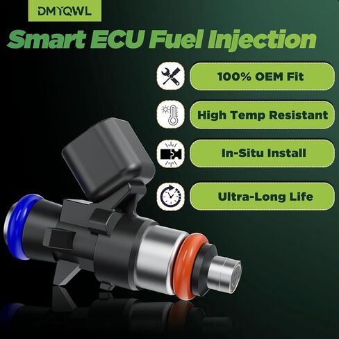 Set of 6 Fuel Injectors 3.6L V6 Compatible with JEEP Grand Cherokee 2011-2015|Wrangler 2012-2017|DODGE Challenger 2011-2017 | Charger 2011-2019/Fuel Injectors Replace#280158233,280158233,FJ1147 in Saudi Arabia