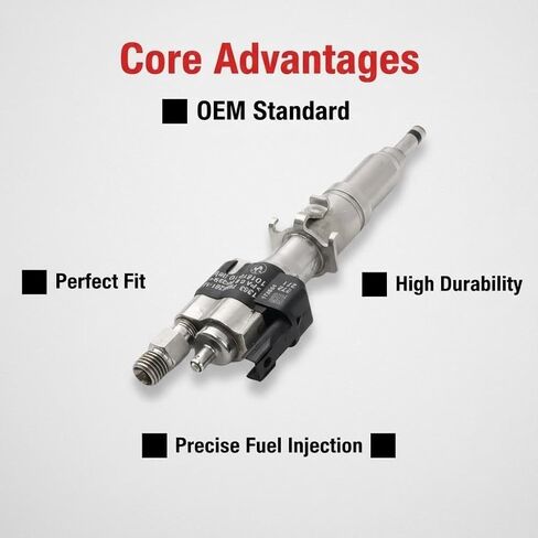 Fuel Injector Fit for BMW N54 N63 2009-2012 BMW N54 N63 X5 X6 135 335 535 650 750, 13537585261-12, 13538616079, 13537537317 in Saudi Arabia