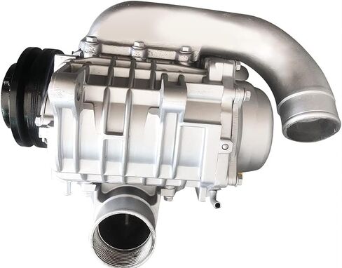 Universal Supercharger, Supercharger Compressor Blower Booster Turbine, Aluminium High Performance Turbo Blower for 2.0-3.5L Car SUV Roots, Cherokee for TOYOTA Previa Buick GL8 HOVER, etc in Saudi Arabia