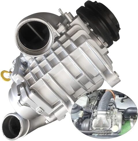 Universal Supercharger, Supercharger Compressor Blower Booster Turbine, Aluminium High Performance Turbo Blower for 2.0-3.5L Car SUV Roots, Cherokee for TOYOTA Previa Buick GL8 HOVER, etc in Saudi Arabia