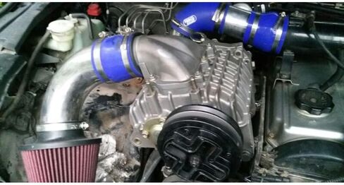 Universal Supercharger, Supercharger Compressor Blower Booster Turbine, Aluminium High Performance Turbo Blower for 2.0-3.5L Car SUV Roots, Cherokee for TOYOTA Previa Buick GL8 HOVER, etc in Saudi Arabia