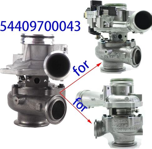 54409880043 BV40 ترقية الشاحن التربيني الخام متوافق مع BMW X1 sDrive 18 D sDrive B47 C20 F45 F46 F48 54409700043 8513635 8513636 Turbo in Kuwait