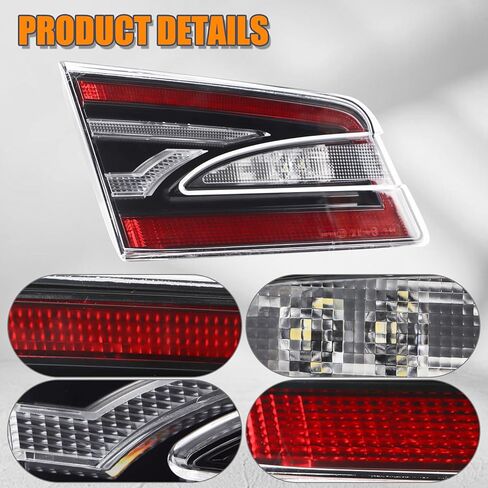 LH LED مجموعة ضوء الذيل الداخلي متوافقة مع 2012-2021 تسلا موديل S المصباح الداخلي الخلفي الجانب الأيسر للسائق استبدال 6005925-00-E in Kuwait