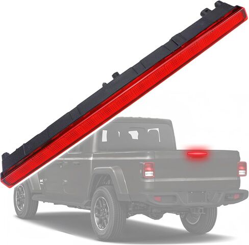 923-297 Center High Mount Stop Brake Light Compatible with Jeep Gladiator 2020 2021 2022 2023 2024 2025 68338388AC in Kuwait