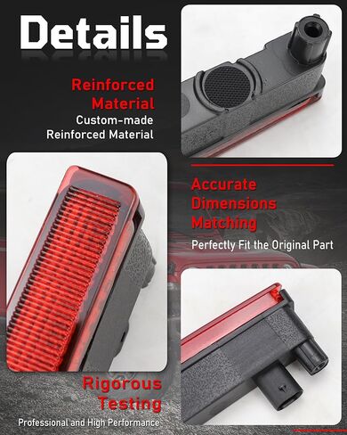 923-297 Center High Mount Stop Brake Light Compatible with Jeep Gladiator 2020 2021 2022 2023 2024 2025 68338388AC in Kuwait