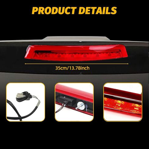 34270-T7A-H01 Third 3rd Brake Light Compatible with Honda HR-V Vezel 2014-2022, for Acura CDX 2018-2022，High Mount Stop Light Replace 34270T7AH01 in Saudi Arabia