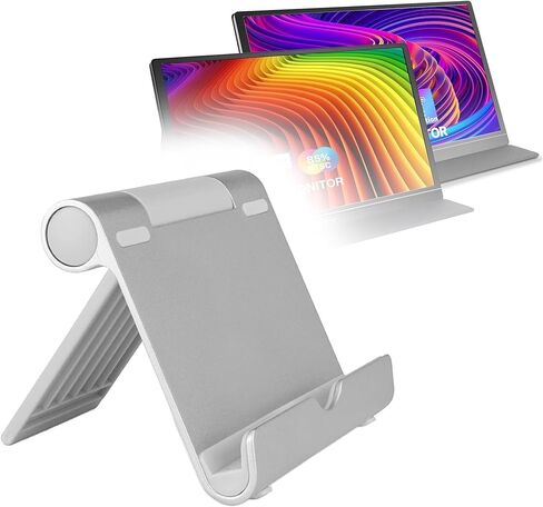 حامل وحامل BoxWave متوافق مع شاشة KYY K3-3 (15.6 بوصة) - حامل ألومنيوم VersaView، محمول، عرض متعدد الزوايا قوي in Kuwait