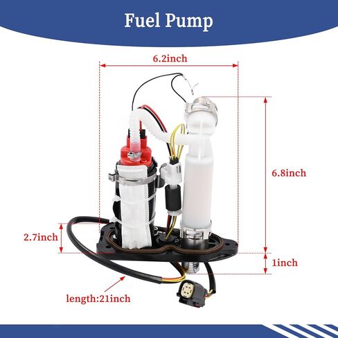 75305-07A 75268-07F Fuel Pump Compatible with Harley-Davidson Sportster 883/ Iron 883 / Iron 1200/ Sportster 1200/ Sportster 1200 Seventy Two 2007-2022, Replacement for In-Tank Fuel Pump in Kuwait