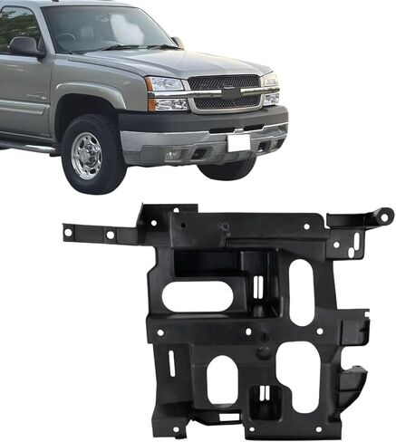 حامل مصباح أمامي جديد لما بعد البيع يدعم الجانب الأيسر للسائق متوافق مع Chevy Avalanche 2002-2006 / Chevy Silverado 2003 - 2006 يتضمن 2007 Classic يستبدل OE 15798921 | GM1221130 in Kuwait
