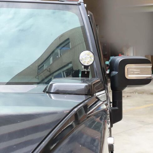 PIUGILH غطاء محرك السيارة ضوء جبل قوس متوافق مع Hummer H2 2003-2009، غطاء محرك السيارة الأمامي عمود جانبي LED ضوء قرنة جبل قوس، 2PCS in Kuwait