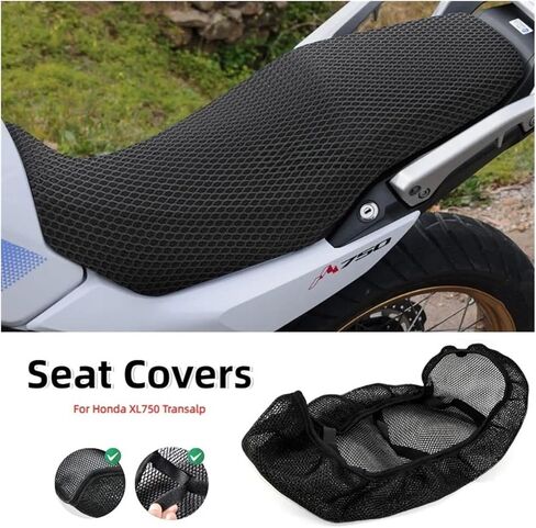 for Ho&nda XL750 XL 750 for Transalp 2023 2024 2025 Motorcycle Seat Cover Anti-Slip Breathable Sun Protection Seat Cushion Cover in Saudi Arabia