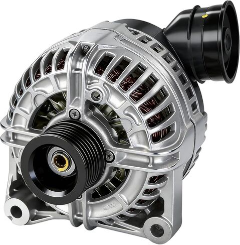 120 Amp Alternator AL0703N Compatible with BMW E46 E36 Series 320 325 330 525 530 X5 Z3 1997-2006, L6 2.2L 2.5L 2.8L 3.0L, 120A 12V Replace 12-31-1-432-980, 12-31-7-501-597, 400-24096 in Saudi Arabia