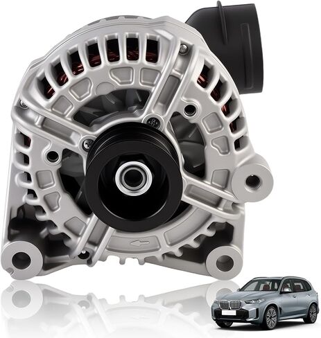 120 Amp Alternator AL0703N Compatible with BMW E46 E36 Series 320 325 330 525 530 X5 Z3 1997-2006, L6 2.2L 2.5L 2.8L 3.0L, 120A 12V Replace 12-31-1-432-980, 12-31-7-501-597, 400-24096 in Saudi Arabia