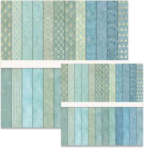 Scrapbook Paper 12x12 In and 6x6 In Pack, 48 Sheets Decorative Paper Double Sided Patterned Craft Paper for Scrapbooking Card Making Journaling Decor (Pink) in Saudi Arabia
