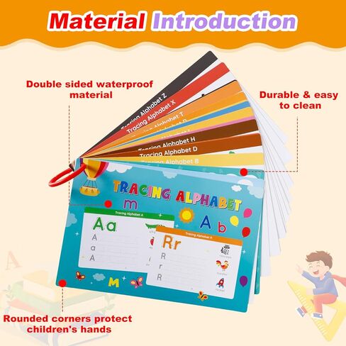 Alphabet ABC,Addition and Subtraction,Number,First Words,Shapes,Color Flash Cards 7 Set,568 Words Double-Sided Kindergarten Preschool Educational Pre k Flash Cards,Toddler FlashCards for Kids Ages 3+ in Kuwait