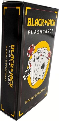 Blackjack Basic Strategy Flash Cards for Beginners – Learn How to Play & Win at Blackjack | Easy-to-Use Training Deck – Master Blackjack Strategy & Improve Your Odds in Kuwait
