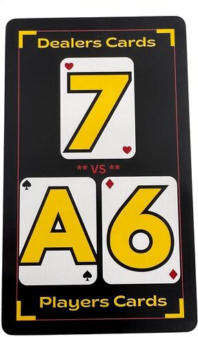 Blackjack Basic Strategy Flash Cards for Beginners – Learn How to Play & Win at Blackjack | Easy-to-Use Training Deck – Master Blackjack Strategy & Improve Your Odds in Kuwait