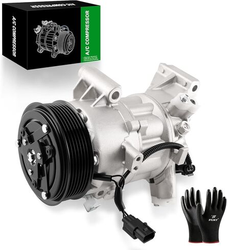 Air Conditioner AC Compressor with A/C Clutch Compatible with 2017-2022 CR-V (1.5L Only) & 2016-2021 Civic (1.5L Only), Replace 388105AAA01 388105AAA02 388105AAA03 in Saudi Arabia
