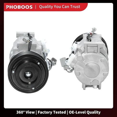ضاغط تكييف الهواء PHOBOOS مع قابض متوافق مع Toyota Sequoia 2008-2022، Land Cruiser 2008-2011 2013-2021 وLexus GX460 2010-2023، LX570 2008-2011 2013-2020، Ref.CO29109C in Kuwait