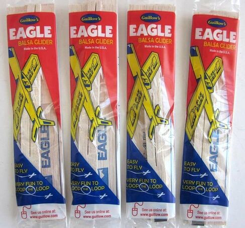 48 EAGLE F-15 Balsa wood Air Plane glider GUILLOWS Jet model kit #26 USA New .HN#GG_634T6344 G134548TY30553 in Saudi Arabia