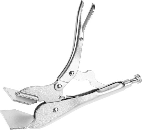 QWORK Locking Sheet Metal Clamp, 2 Pack 8 Inch Alloy Steel Welding Plier, Sheet Metal Grip Tool in Kuwait