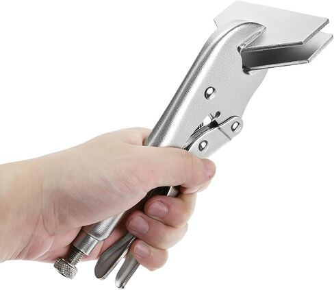 QWORK Locking Sheet Metal Clamp, 2 Pack 8 Inch Alloy Steel Welding Plier, Sheet Metal Grip Tool in Kuwait