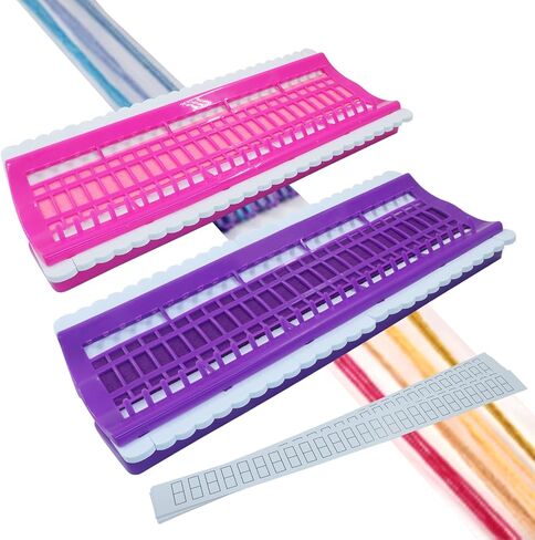 Kemcatui 2 Pack Floss Organizer Embroidery 30 Positions, Thread Organizers with Plastic and Foam Construction for Cross Stitch Projects, Included Replaceable Paper Card Sewing Needle in Kuwait