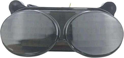 الضوء الخلفي - مصباح إشارة الانعطاف LED المدمج لفرامل الذيل متوافق مع Kawasaki ZR7S ZX6R ZX-6R J1 J2 G1 G2 ZX900 ZX9R ZZR600 (أسود) in Kuwait