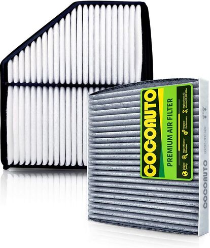 COCOAUTO Engine & Cabin Air Filter Kit for HR-V HRV (2016-2022) 1.8L Gas, Replaces 1722051BH00, 80292TF0G01 in Saudi Arabia