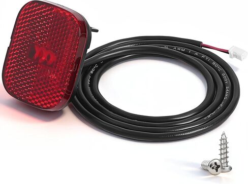 Electric Scooter Tail Light Replacement for Segway Ninebot F40 F65 Kickscooter, Warning Brake LED Lamp Tail Light Replacement Original Accessories in Kuwait
