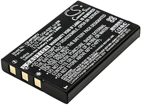 3.7V 1050mAh NP-60 Battery Replacement for Divi CAM 428 in Kuwait