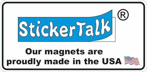 StickerTalk Id Rather Be Gardening Magnet, 10 inches by 3 inches in Kuwait