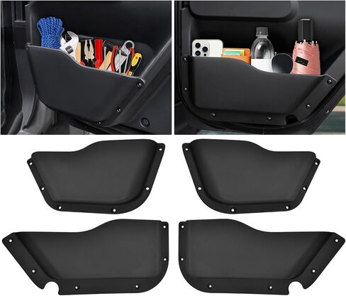 Interior Door Pockets for Polaris Xpedition XP 5/ADV NorthStar 2024 2025 Accessories, Front & Rear Interior Door Inside Storage Box Cup Holder for Xpedition XP5/ADV5 2024+(4PCS) in Kuwait