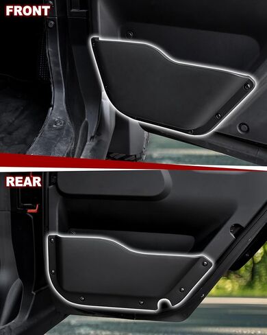 Interior Door Pockets for Polaris Xpedition XP 5/ADV NorthStar 2024 2025 Accessories, Front & Rear Interior Door Inside Storage Box Cup Holder for Xpedition XP5/ADV5 2024+(4PCS) in Kuwait