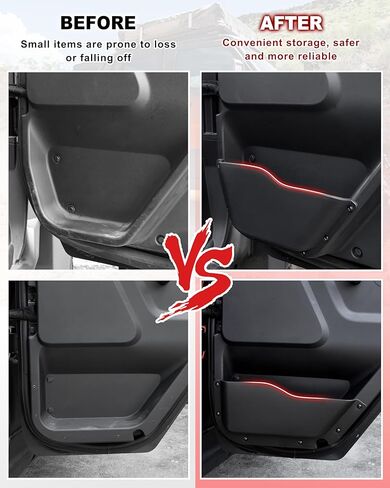 Interior Door Pockets for Polaris Xpedition XP 5/ADV NorthStar 2024 2025 Accessories, Front & Rear Interior Door Inside Storage Box Cup Holder for Xpedition XP5/ADV5 2024+(4PCS) in Kuwait