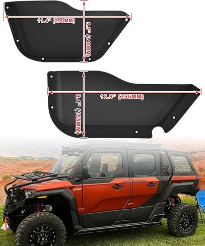 Interior Door Pockets for Polaris Xpedition XP 5/ADV NorthStar 2024 2025 Accessories, Front & Rear Interior Door Inside Storage Box Cup Holder for Xpedition XP5/ADV5 2024+(4PCS) in Kuwait