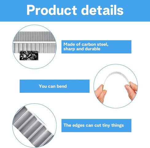 3 Pieces Wave Blades Polymer Clay Cutters, Premium Stainless Steel Clay Cutting Tools Set, Professional Clays Slicing Tool Kit for Blade DIY Shaping Modelling Slicing Sculpting in Kuwait