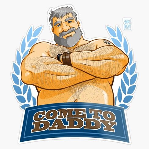 ملصق فينيل مغناطيسي Come to Daddy مقاس 5 بوصة in Kuwait
