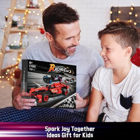 F1 Racing Car Building Block, F1 Speed Champions Toy,732 Pcs Model Car Kit, 10 Pack-Building Sets for Kids, Boys & Girls, Adults, Home Decor or Play, Gift Ideas for Birthdays, Christmas in Saudi Arabia
