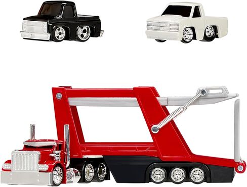 CarTuned Rig$ Car Carrier with 2 GM Cars, 87 Chevy C10 & 90 Chevy 454 SS in Kuwait