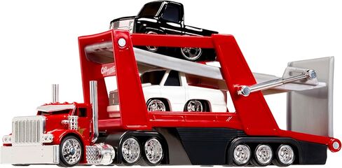CarTuned Rig$ Car Carrier with 2 GM Cars, 87 Chevy C10 & 90 Chevy 454 SS in Kuwait