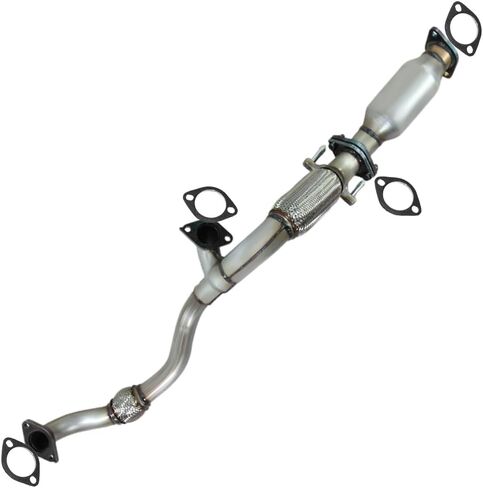 Exhaust Front Flex Y Pipe Compatible for 2011-2013 Kia Sorento 3.5L | Stainless Steel | Northeastern Exhaust | Free Gaskets Included | Automotive Replacement Part | Direct-Fit in Kuwait
