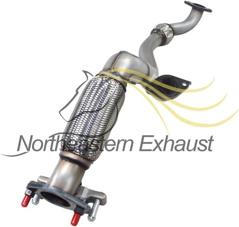 Exhaust Front Flex Y Pipe Compatible for 2011-2013 Kia Sorento 3.5L | Stainless Steel | Northeastern Exhaust | Free Gaskets Included | Automotive Replacement Part | Direct-Fit in Kuwait