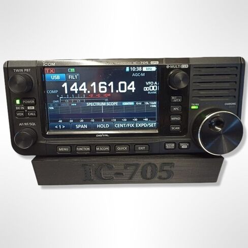 حامل مكتب بزاوية لجهاز الإرسال والاستقبال اللاسلكي Icom IC-705 QRP in Kuwait