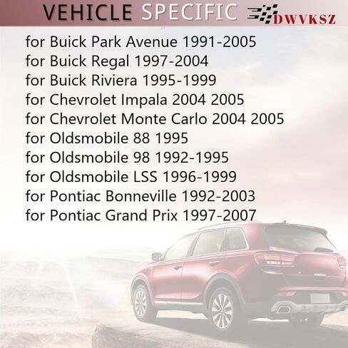 1x اقتران الشاحن يستبدل #917022n0ngm لـ Pontiac Grand Prix 3.8L 1997 1998 1999 2000 2001 2002 2003 2004 2005 2006 2007، لـ Buick Regal 3.8L 1997 1998 1999 2000 2001 2002 2003 2004 in Kuwait