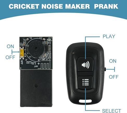SHENGSEN Cricket Noise Maker Prank with Remote Control, Hidden Annoying Sound Prank Device, Annoying Adults and Kids Toys in Saudi Arabia