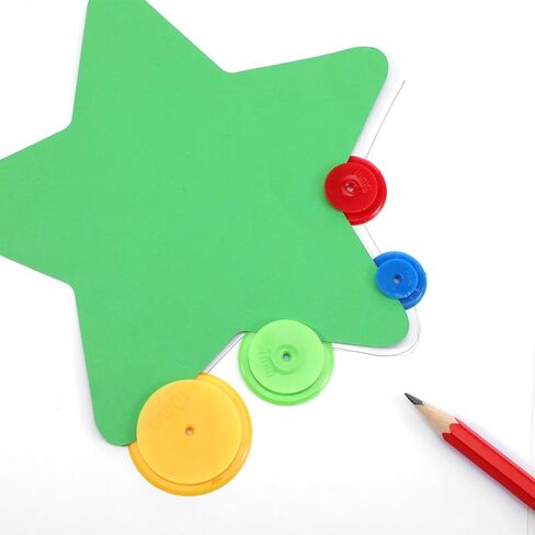 8PCS Seam Marker Tool, Patchwork Tracing Wheel, Circle Sewing Wheel, Circle Sewing Allowance Liner Guider Disc for Scrapbooking DIY Quilting Stitching Craft (4 Sizes) in Kuwait